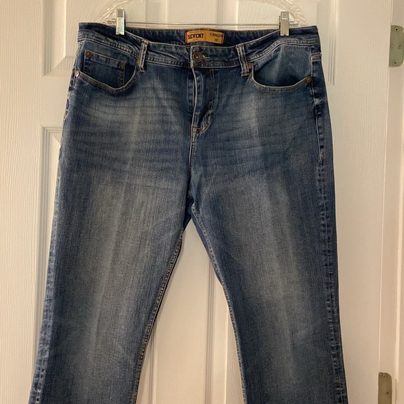 Men’s Seven 7 Straight Fit Jeans 38x32 - Picture 1 of 8